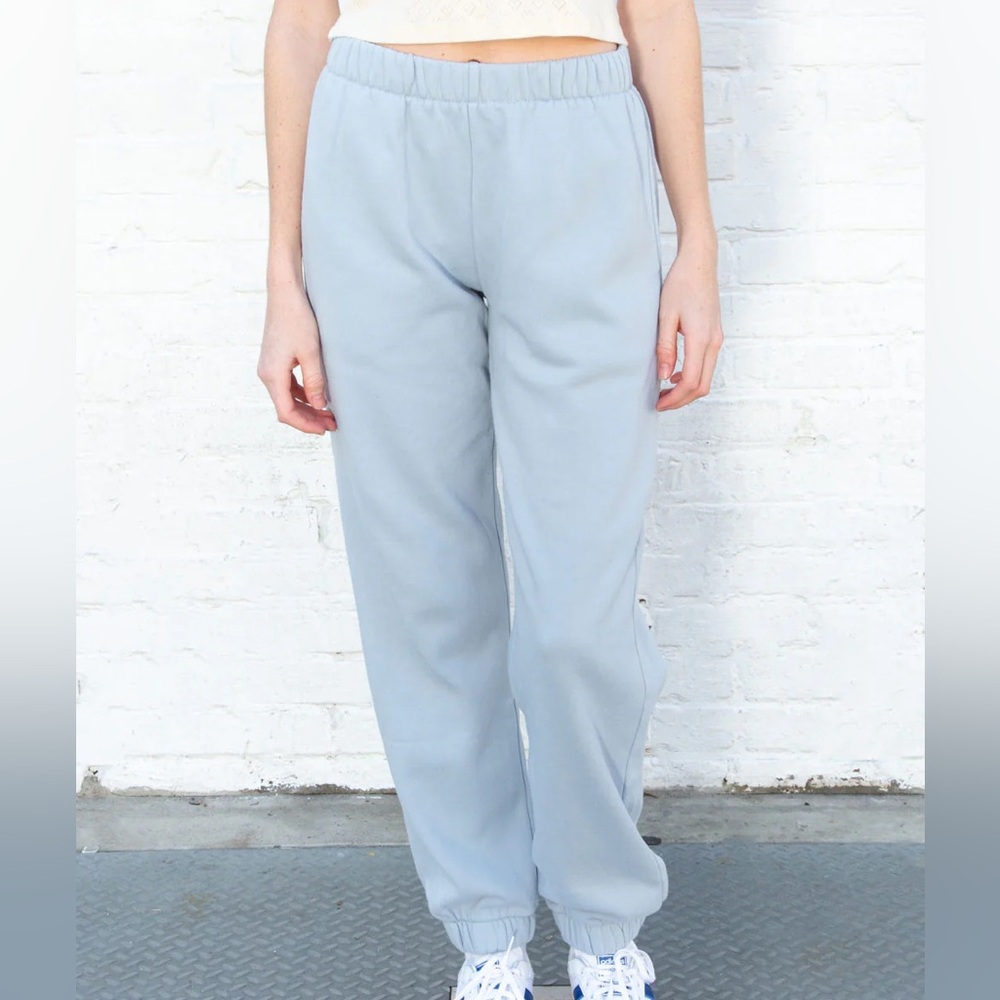 Brandy Melville Light Blue Rosa Sweatpants